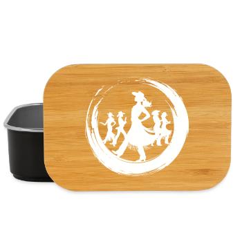 Line Dance Motiv - Lunch Box - Schwarz - Vorne
