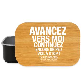 T-shirt Ping Pong Humour Cadeau  - Boîte à goûter - noir - Devant