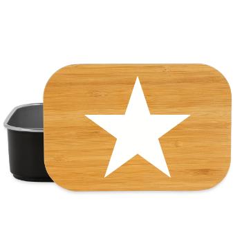 Star (the classic) - Lunch Box - black - Front