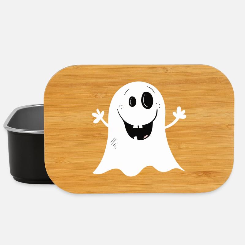 Cooles Kleines Gespenst I Halloween - Lunch Box - Schwarz