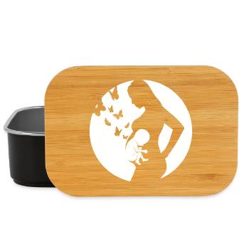 Mother - Baby - Pregnancy - Lunch Box - black - Front
