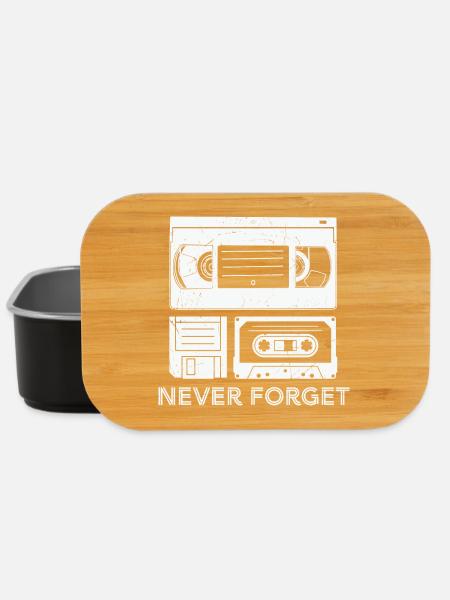 Kassette Kreativ Design - Lunch Box - Schwarz
