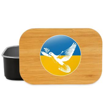 Ukraine dove of peace - Lunch Box - black - Front