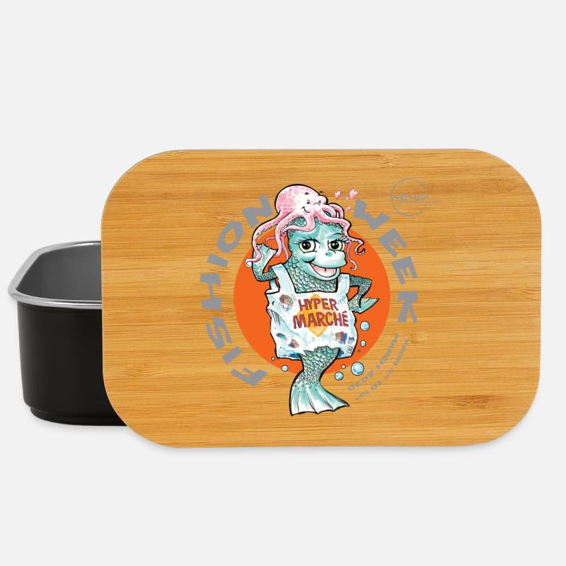 Fishion Week von . Nemo - Lunch Box - Schwarz
