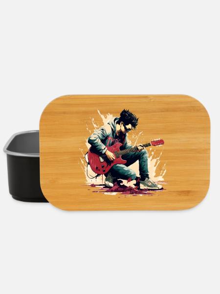 Gitarrist - Lunch Box - Schwarz