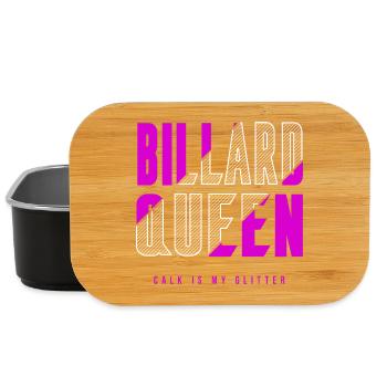 Billard Königin - Lunch Box - Schwarz - Vorne