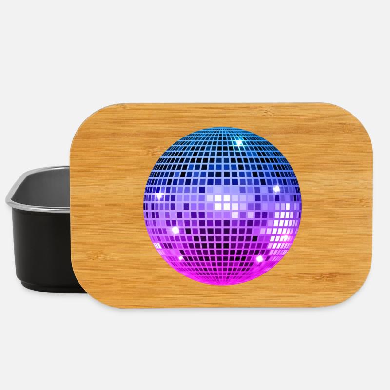 Premium Trendy Disco Ball - Lunch Box - black