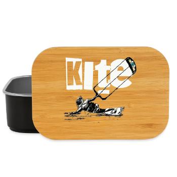 Cerf-volant - Boîte à goûter - noir - Devant