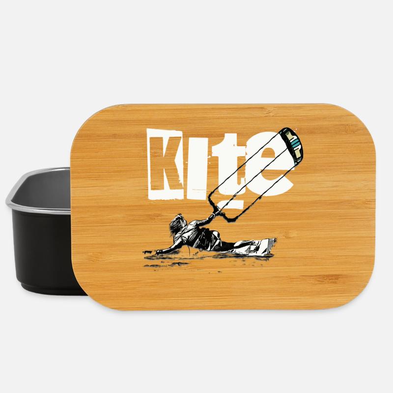 Kite - Lunch Box - Schwarz
