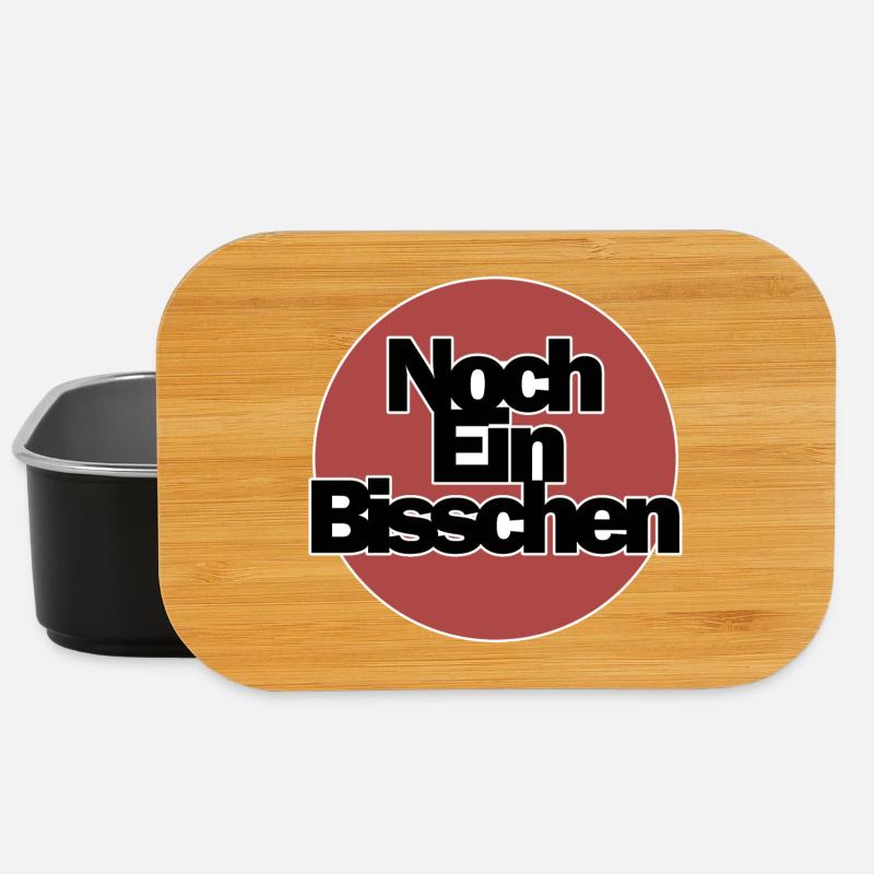 Nächtliche Stimmungen Spruchdesign - Lunch Box - Schwarz