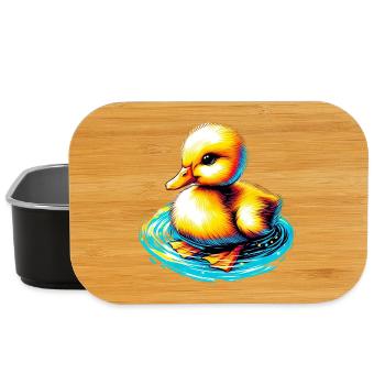 Duckling Duck Duck - Lunch Box - black - Front
