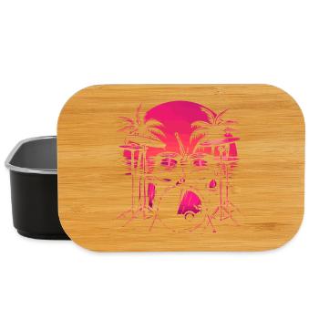 Trapset Retro Style - Lunch Box - Schwarz - Vorne
