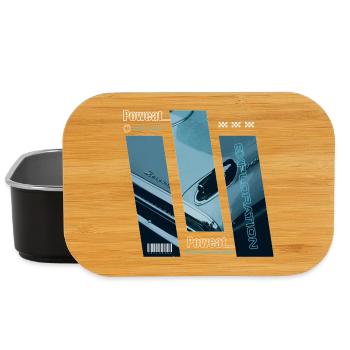 Never Stop Exploring - Lunch Box - Schwarz - Vorne