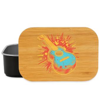 Ukulele Graphics - Lunch Box - black - Front