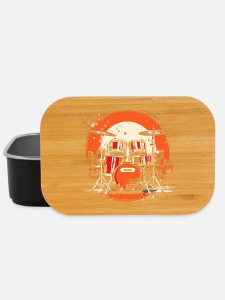Trapset Grafik - Lunch Box - Schwarz