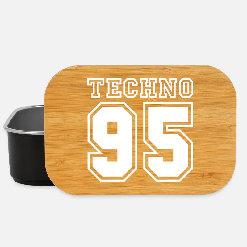 TECHNO 95 - Lunch Box - Schwarz