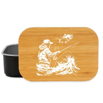 Croquis de pêche - Boîte à goûter - noir - Devant