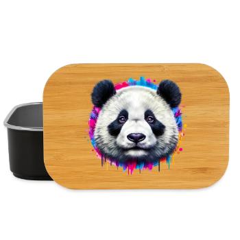 Panda - Lunch Box - Schwarz - Vorne
