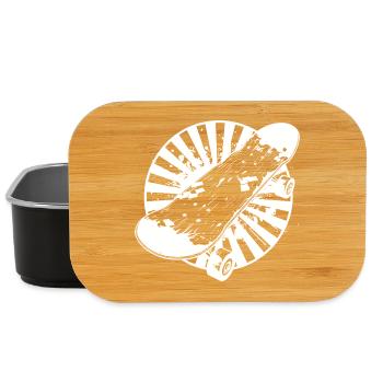 Skateboard Grafik - Lunch Box - Schwarz - Vorne