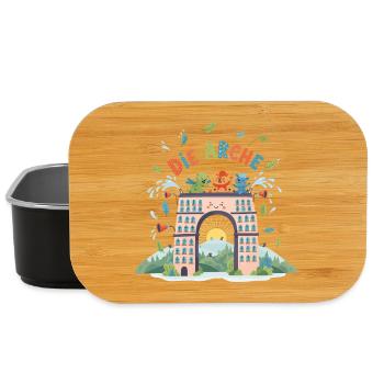 L’Arche de la Joie - Boîte à goûter - noir - Devant