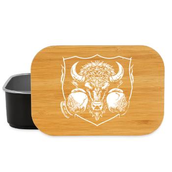 bison-boxer - Lunch Box - Schwarz - Vorne