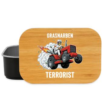 Grasnarben-Terrorist - Lunch Box - Schwarz - Vorne