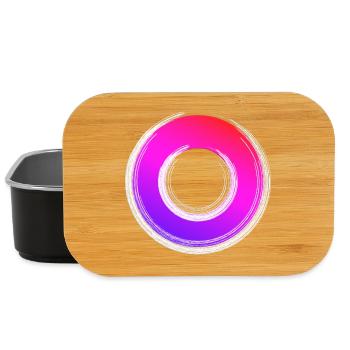 Gradient Ring Glanz - Lunch Box - Schwarz - Vorne