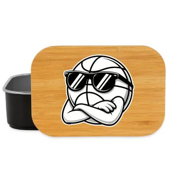 Cool Basket Ball - Logo de sport - Boîte à goûter - noir - Devant