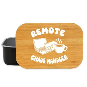 Remote Chaos Craftsman - Lunch Box - black - Front