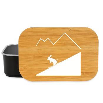 Rabbit Skier - Lunch Box - Schwarz - Vorne