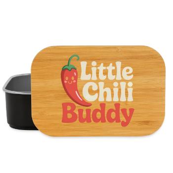Petit ami Chili - Boîte à goûter - noir - Devant