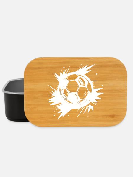 Football Street Art - Lunch Box - black