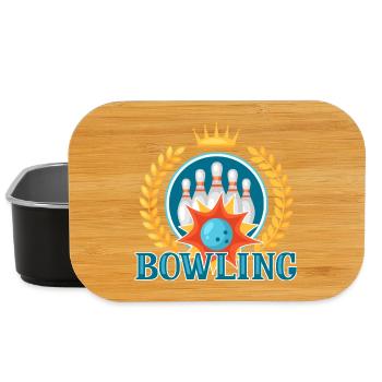Royal Crown Bowling - Lunch Box - black - Front