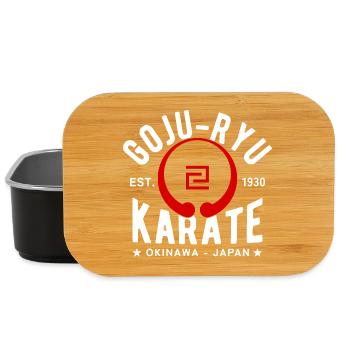 Goju Ryu Karate Est. 1930 Okinawa, Japon - Boîte à goûter - noir - Devant