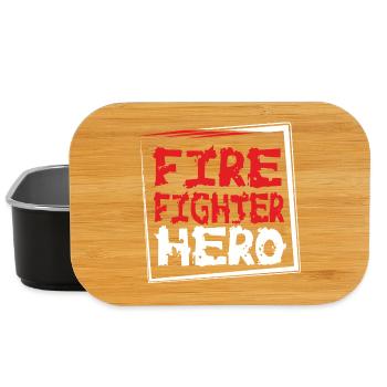 FIREFIGHTERHERO - Lunch Box - Schwarz - Vorne
