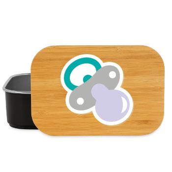 Pacifier - Lunch Box - black - Front