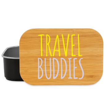 Travel Friends - Lunch Box - black - Front