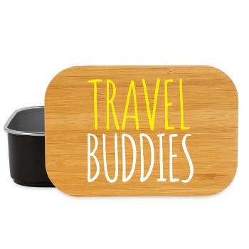 Travel Buddies - Lunch Box - black - Front