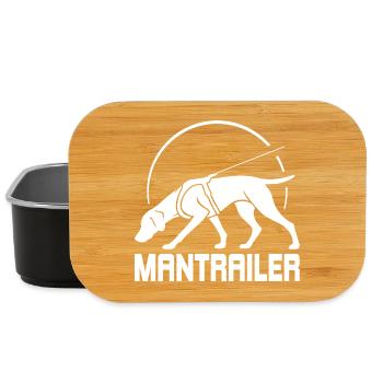 Chien de recherche allemand à poil court MANTRAILER - Boîte à goûter - noir - Devant