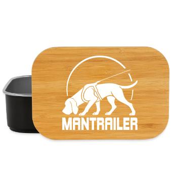 Bloodhound MANTRAILER Suchhunde Hunde Wilsigns - Lunch Box - Schwarz - Vorne