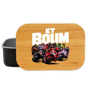 ET BOUM - Boîte à goûter - noir - Devant