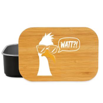 Sonnenbrillen Möwe mit Watt?! - Lunch Box - Schwarz - Vorne