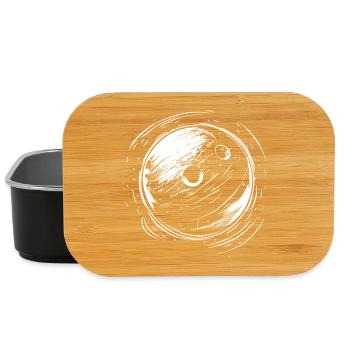 Bowling Ball Sketch - Lunch Box - black - Front