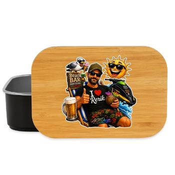 Rerik Baltic Sea Holiday Beach Beach Bar Shirt - Lunch Box - black - Front