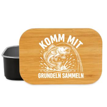 Grundel Spruch - Lunch Box - Schwarz - Vorne