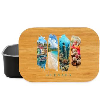 Grenada Holiday Travel – Caribbean Spice Island - Lunch Box - black - Front
