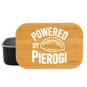Propulsé par Pierogi - Boîte à goûter - noir - Devant