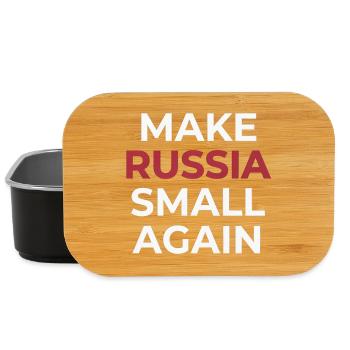 Macht Russland wieder klein - Lunch Box - Schwarz - Vorne