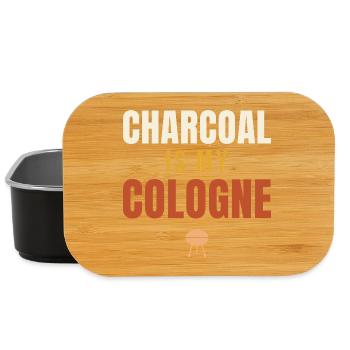 Charcoal Is My Cologne BBQ - Lunch Box - black - Front