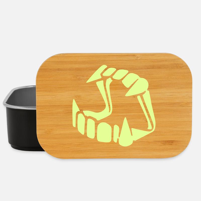 Glow in the dark Dracula - Lunch Box - Schwarz